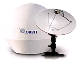 ORBIT Quad Ku-Band & Dual C-Band Maritime Stabilized TVRO System / AL-7208